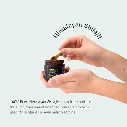 Dr Sosnowski's BioActive Shilajit Resin 60g | 120 Servings | High Potency Fulvic Acid
