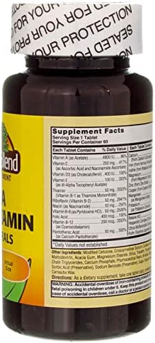 Nature's Blend MEGA Multi W/Chel MIN TB 60