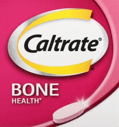 Caltrate 600 Plus D3 Calcium and Vitamin D Supplement Tablets, Bone Health Supplements for Adults - 60 Count (Pack of 4)