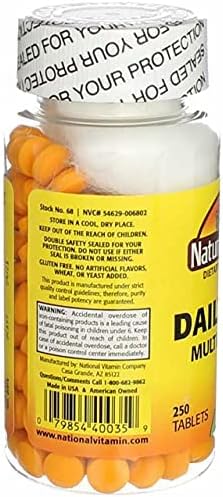 Nature's Blend Daily Vite Multivitamin 250 Tabs