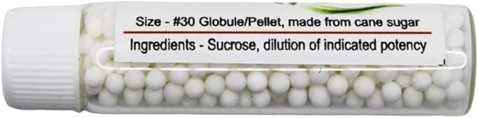 Magnesium Metallicum Homeopathy Pellets (Pills) in 1M Potency, Pack of 2