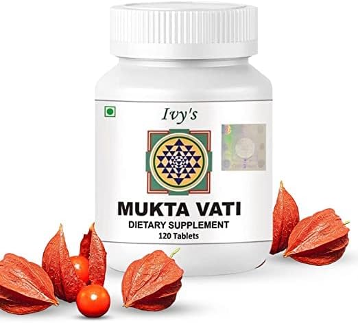 Ivy's Mukta Vati Herbal Tablets - Ayurvedic Formula