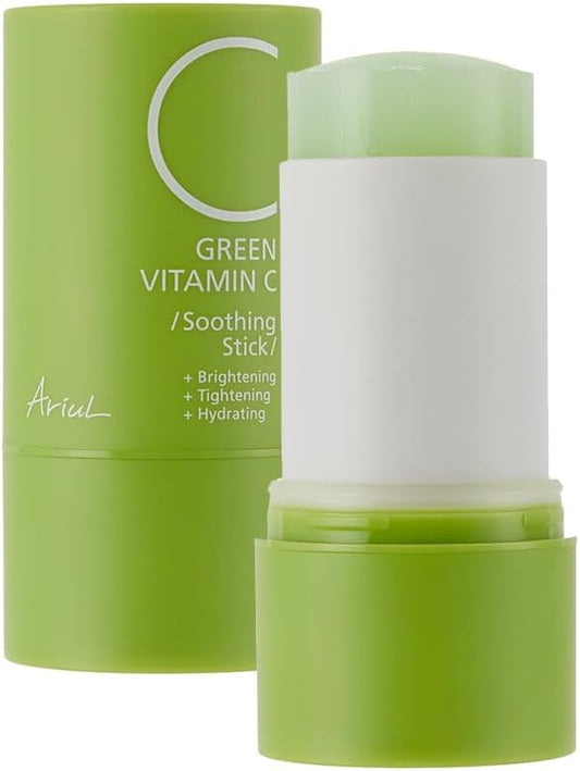 Ariul Green Vitamin C Multi Balm Soothing Stick – 15 Multi-Vitamins & 80% Water Essence for Hydration & Skin Barrier Care, pH-Balanced Vegan Formula, Korean Skin Care, 24g / 0.85 oz