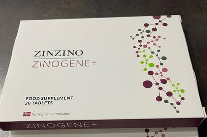 ZinoGene+ - Deep Cleanse Supplement with Fucoidans, Polyphenols, Vitamin C & Zinc - Supports Revitalized Health - 30 Tablets