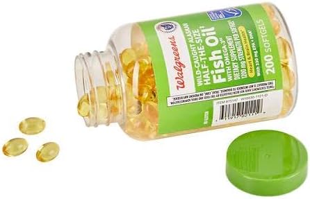 Finest Nutrition Half-the-Size Fish Oil 1200 mg, Softgels, 200 ea