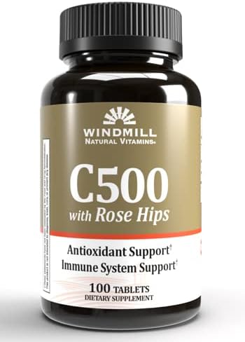 Windmill C-500 with Rose HIPS Tabs 100'S Windmill (Pack of 1)