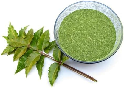 Neem Leaves Powder | 100 GMS Neem Powder for Skin | Neem Leaf Powder | Dried Neem Leaves Powder for Hair Growth