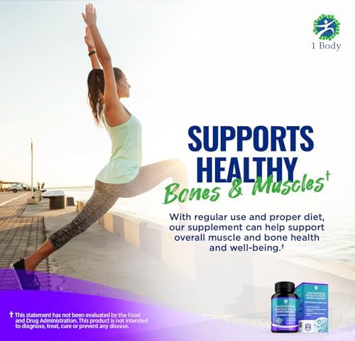 Magnesium Bisglycinate Chelate 2 Pack - Reduce Muscle Cramps and Improve Sleep Maximum Absorption with no Laxative Effects 100% Chelated 44 mg of Pure Magnesium Bisglycinate Per Capsule