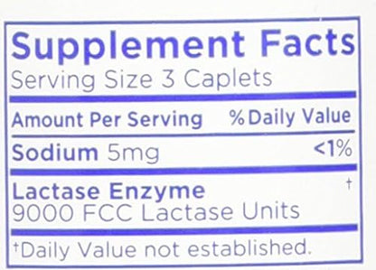 LACTAID Original Caplets 120 ea (Pack of 3)