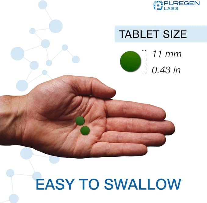 Puregen Labs Ferrous Gluconate 324 mg [High Potency] Iron Supplement, Gentle on Stomach | 3 Pack - 300 Tablets Total