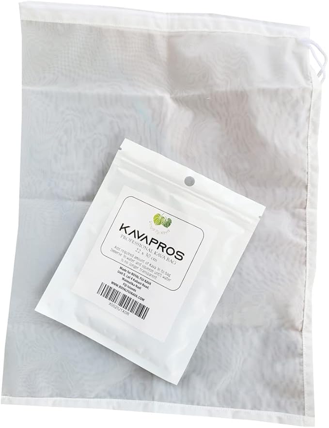 Strainer Bag for Straining Kava Drink Reusable Nylon