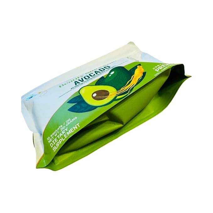 Luxe AVOCADO Beauty Smoothie Collagen Drink, 10 Sachets x 21g