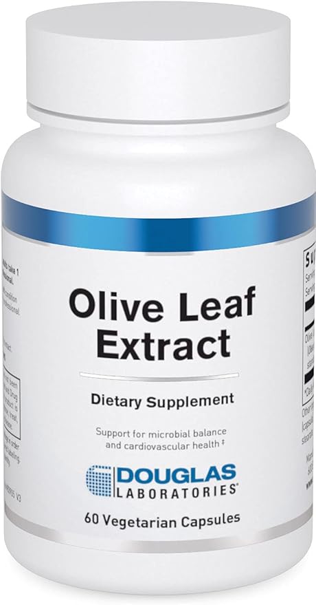 Douglas Laboratories Olive Leaf Extract | Olive Leaf for Heart Health | 60 Capsules