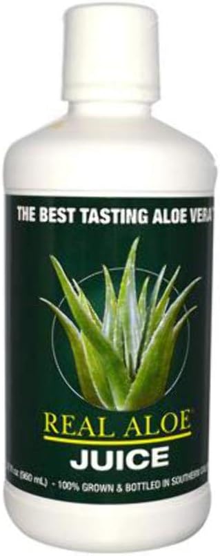Organic Aloe Vera Juice, Handcrafted from 100% Certified Organic, California Grown, Farm Fresh Aloe Since 1972 Use internally as a Nutritional Supplement or Topically, 32floz