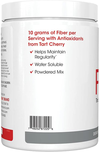 Tino High Fiber Supplement Powder - Non-GMO, Pre-Biotic, Water Soluble, Digestive Friendly, Powdered Mix - Add to Water, Juice, Shakes, Cereal & More (2 Canisters - 15.9 Oz. ea.)