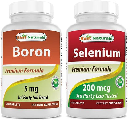 Boron 5 mg & Selenium 200 mcg