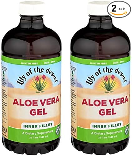 Lily Of The Desert Aloe Vera Gel 32 oz (Pack of 2)
