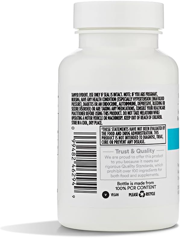 365 by Whole Foods Market, Melatonin 1Mg Peppermint, 120 LOunceenges (Pack of 2)