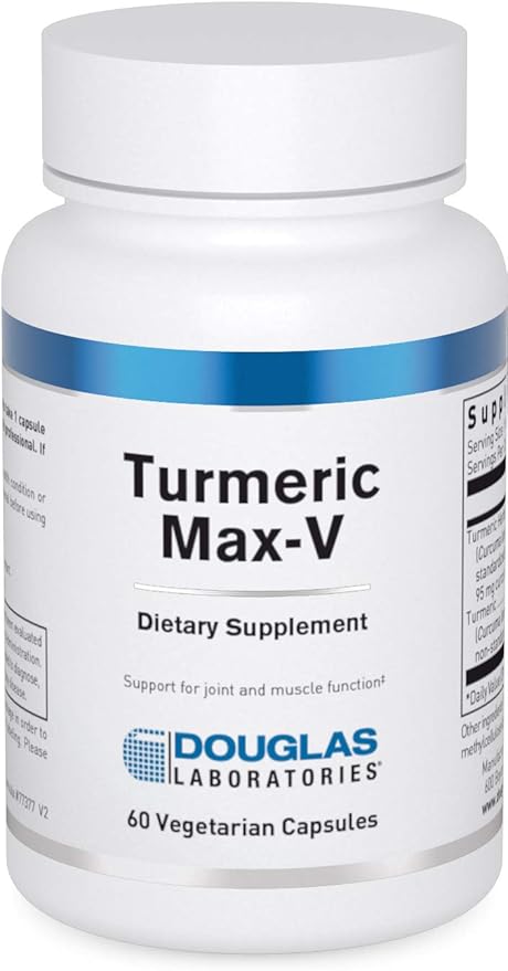 Douglas Laboratories Turmeric Max-V | Standardized Curcumin to Support Joint and Muscle Function | 60 Capsules