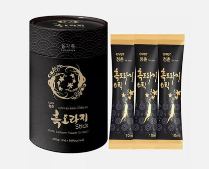 HELLO KFOOD] Organicwith Korean Black Bellflower Extract Sticks for Men Women 10g (0.35oz × 50ea) (for Men)