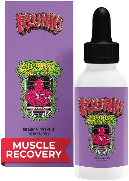 Liquid Recovery Supplement - Support Muscle Recovery, Reduce Cramps, Boost Energy & Immunity - Magnesium Drops with Vitamin C, Zinc & Bromelain (60ml) | 1 Month Supply
