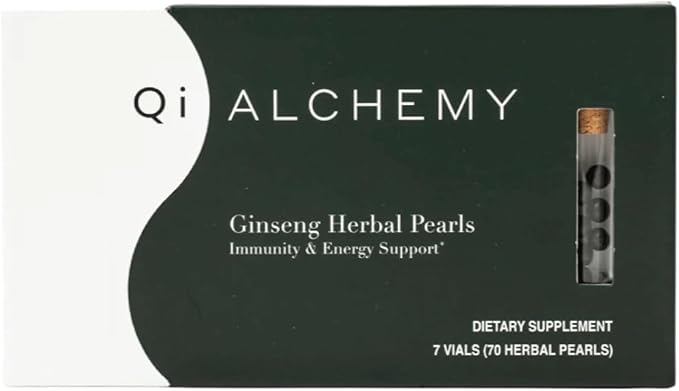 Red Ginseng Herbal Pearls [70 Count] Daily Immunity & Energy Premium Red Ginseng Korea Ginseng Supplement. Vegan, Gluten-Free, Made in Korea