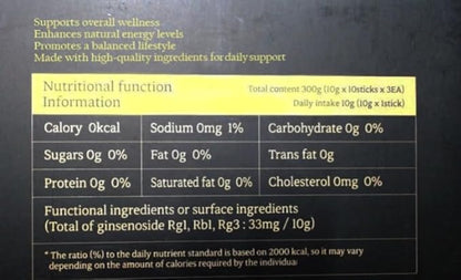 Deep Red Ginseng Premium – Health & Vitality Pack 30 Packets (1 Set)