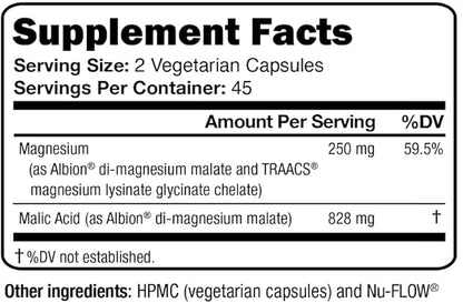 Chelated Magnesium Capsules - Supports Nerve and Muscle Function - 90 Capsules - by Suzy Cohen, RPh