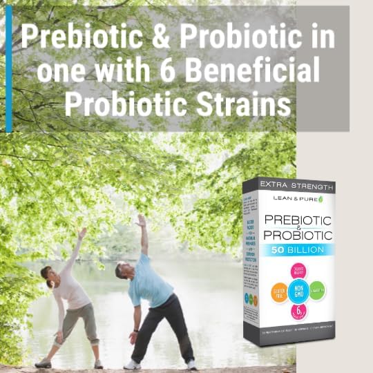 Lean & Pure Olympian Labs Extra Strength Prebiotic and Probiotic, 50 Billion CFU, Delayed Release, Blister Pack of 30 Tabs