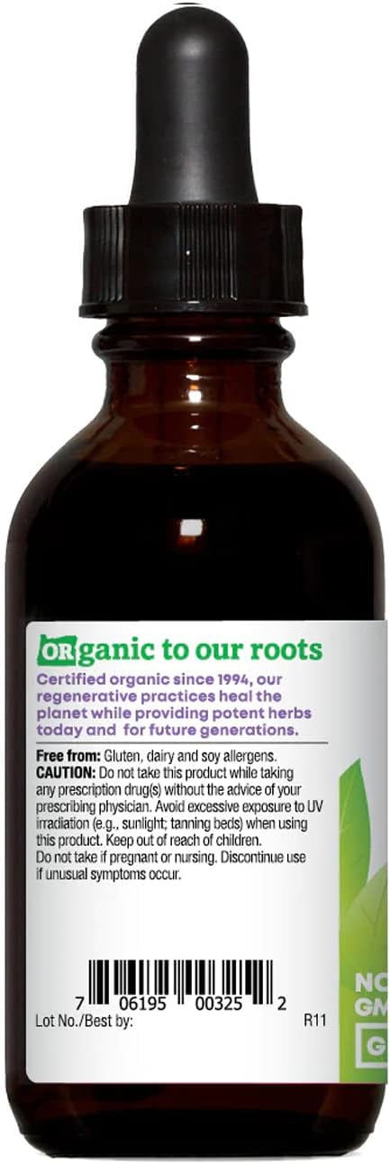 Oregon's Wild Harvest Fresh Organic St. John's Wort Extract, 2 Fluid Ounce