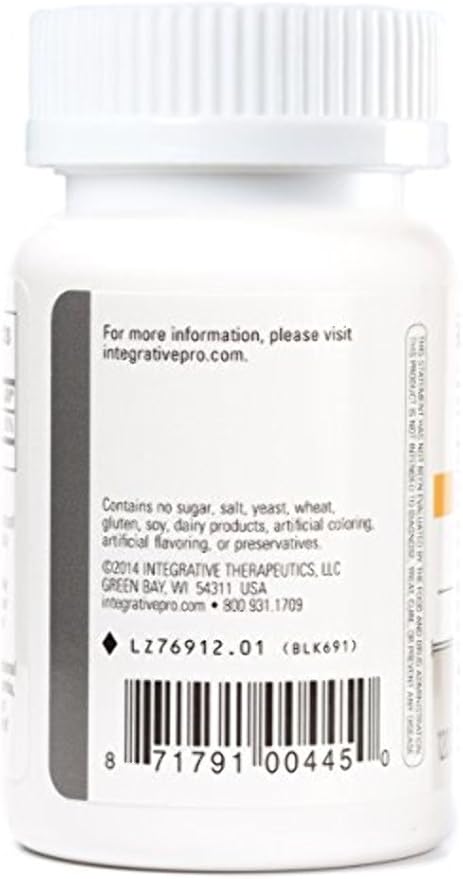 Integrative Therapeutics Vitamin D3 50 mcg (2,000 IU) - Immune System and Bone Health Support Supplement* - Gluten Free - Dairy Free - Chocolate Flavored - 120 Chewable Tablets
