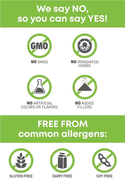 Oregon's Wild Harvest Non-GMO American Ginseng Capsules, 50 Count