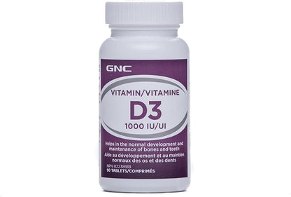 GNC Vitamin D-3 1000 IU (180 TABLETS)