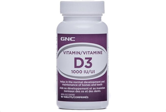 GNC Vitamin D-3 1000 IU (180 TABLETS)