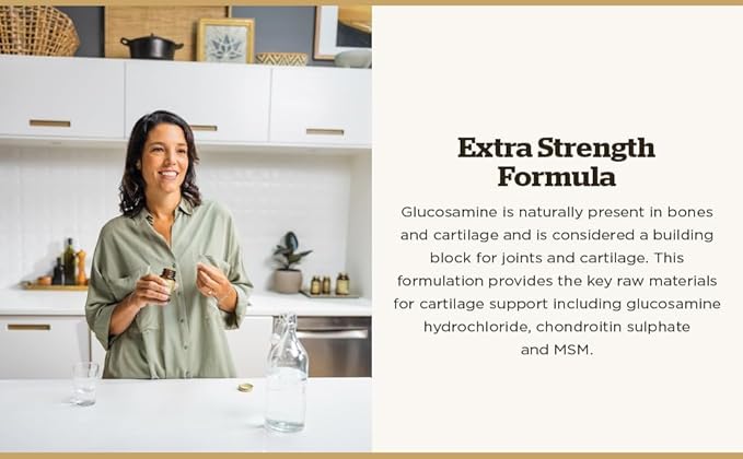 Solgar Triple Strength Glucosamine Chondroitin MSM, 120 Tablets - Promotes Healthy Joints, Supports Comfortable Movement - Shellfish Free - Gluten Free, Dairy Free - 60 Servings
