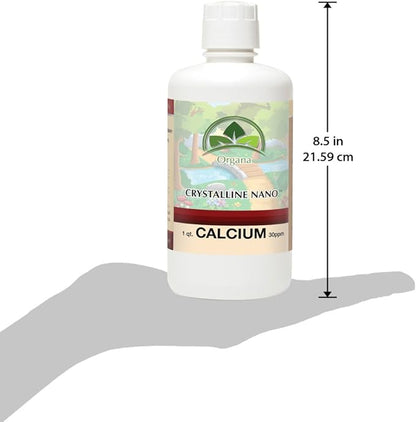 Organa Pure Crystalline Liquid Calcium Supplement - 30 PPM - Colloidal Minerals