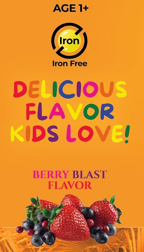 Tropical Oasis USDA Organic Kids Liquid Multivitamin for Toddlers | Organic Toddler Vitamins Liquid Drops for Kids Ages 1-3 | Supports Healthy Immune System | Sugar Free | Vegan | Non-GMO | 2 Fl Oz