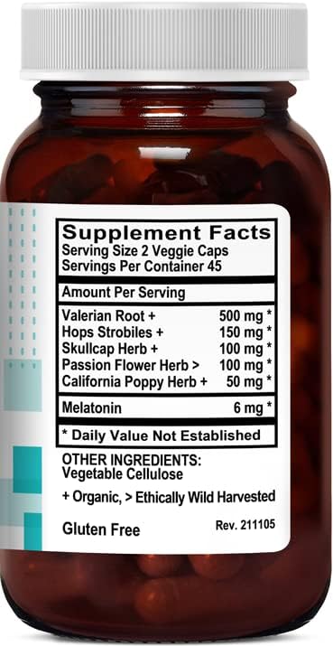 Sleep with Melatonin - 90 Vegetable Capsules