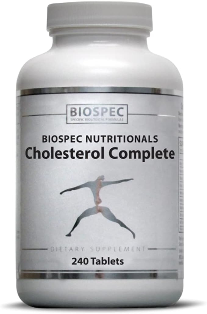 Cholesterol Complete - Natural Cholesterol Support for Cardiovascular and Heart Health* - Red Yeast Rice, CO-Q-10, Hawthorn, Magnesium (240 Tablets)