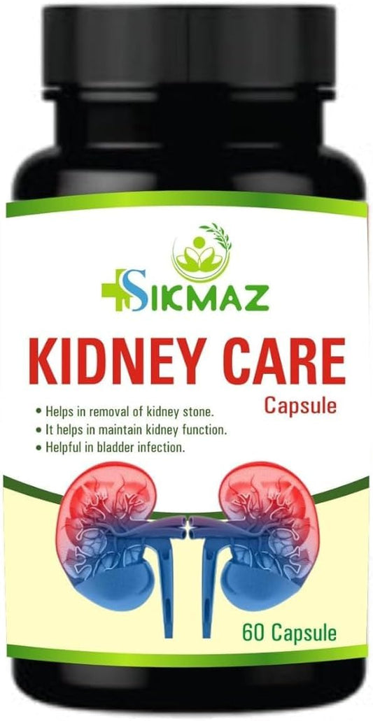 Kidney Care Capsules Kidney Support Ayurvedic Health SupplementPiedra,Cranberry, Juniper Berries for Kidney Detox and Bladder Health.60 Day Supply