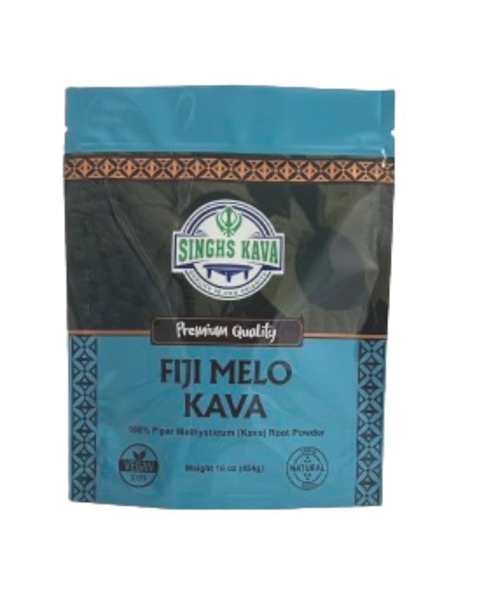 Premium Quality Noble Fijian Kava Root Powder (WAKA) (16 Ounce (Pack of 1))