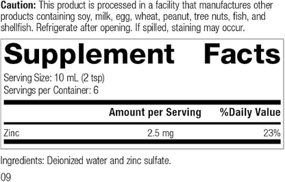 Standard Process Inc. Zinc Test - Zinc Supplements - 2 fl. oz.