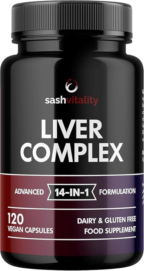 Liver Detox Cleanse & Repair - Milk Thistle | Dandelion | Artichoke - 2 Months Supply - Natural Ingredients for Healthy Liver Function - Premium Liver Supplement - 120 Vegan Capsules