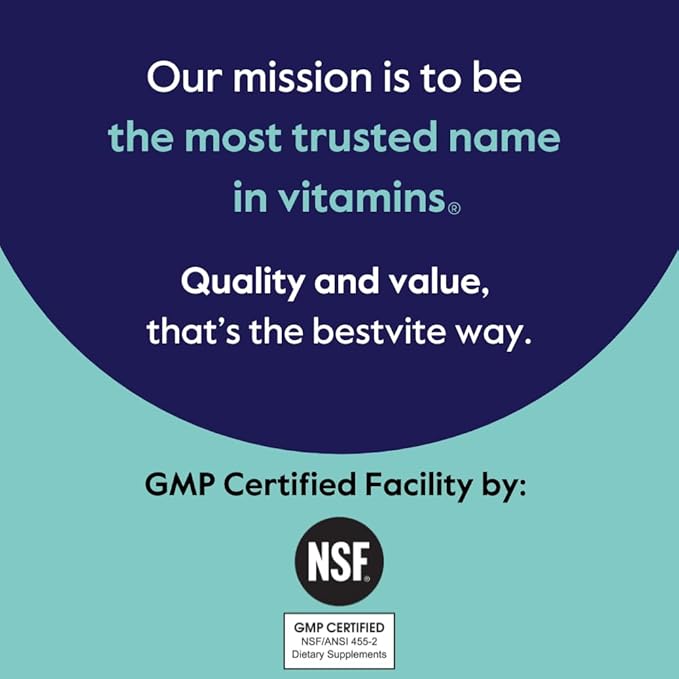 BESTVITE P-5-P 100mg (120 Vegetarian Capsules) (CoEnzymated Form of B-6) - No Stearates - Vegan - Non GMO - Gluten Free - No Silicon Dioxide - No Gelatin