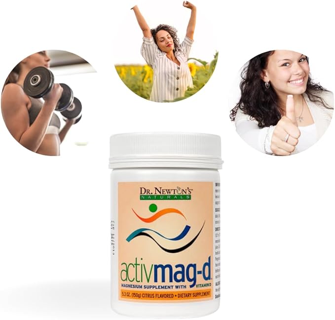 Dr. Newton’s Naturals Activmag-D Magnesium Drink Powder with Vitamin D 5 Ounce