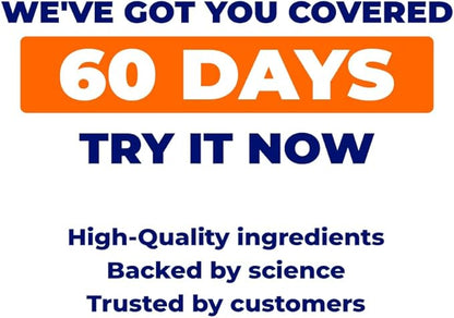 Turmeric + Ginger Extract + BioPerine for Best Absorption (Black Pepper Extract), 1,300+ mg per Serving, Turmeric 95% Curcuminoids, 120 Capsules, 60 Days Supply, GMP Facility