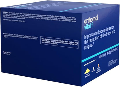 Orthomol Vital F Powder & Tablet Packet, Women's Multivitamin, 30-Day Supply, Vitamins A, B, C, D, E, K, Calcium, Iodine, Omega-3…