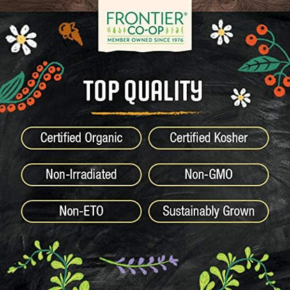Frontier Co-op Organic Psyllium Husk Powder 1lb