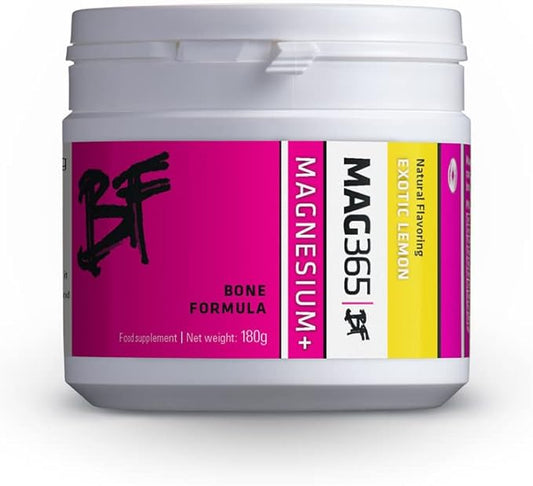 Magnesium | ITL Health | Bone Support Formula | Ionic Magnesium Citrate | Zinc | Vitamin C, B6, D3, K2 | Boron | Potassium | Exotic Lemon | 180g Powder for Optimal Health