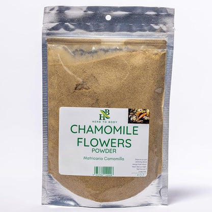 Chamomile Flowers Powder | Matricaria Camomilla | Wildcrafted | 4oz